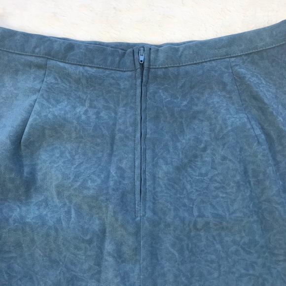 Blue Pencil Skirt, Size 12 - Picture 8 of 14